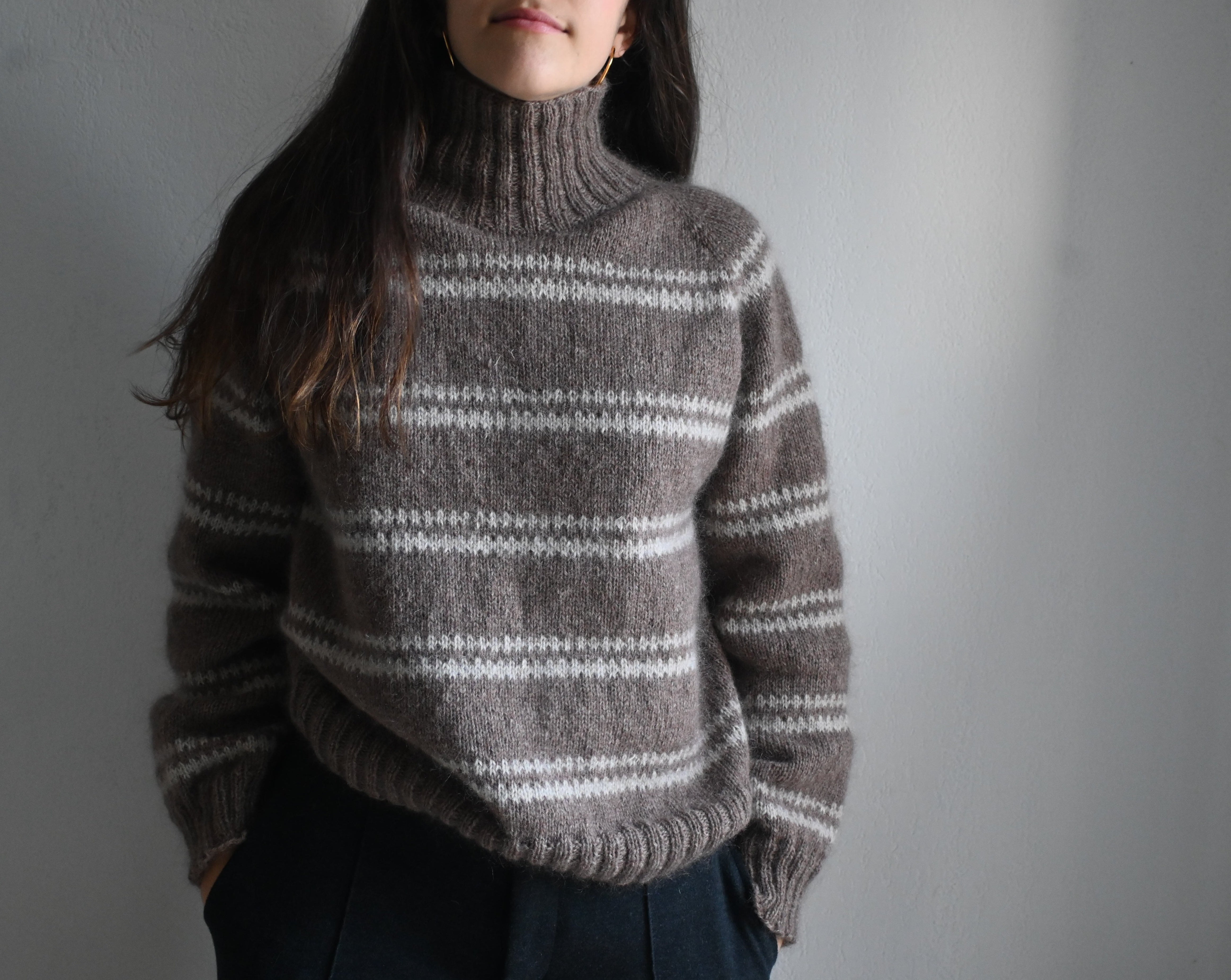 Oisans Sweater by Sandrine C. Knit Studio