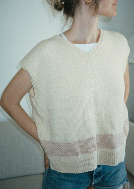 Sensommer Vest - PDF pattern in English