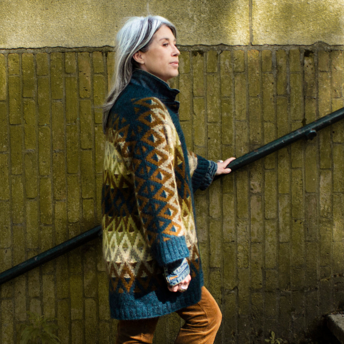 Tursa Cardigan by Natasja Hornby, Moonstruck Knits