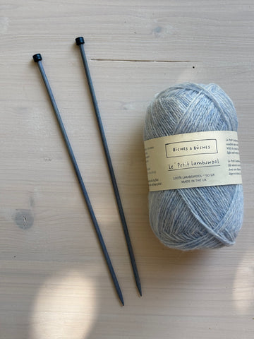 Aiguilles droites INDIGO by LYKKE Crafts