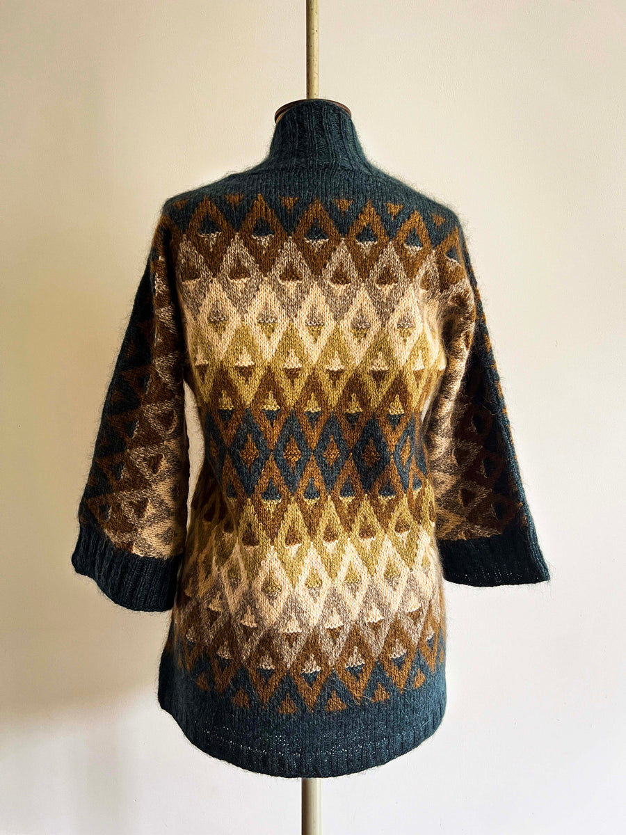 Tursa Cardigan by Natasja Hornby, Moonstruck Knits