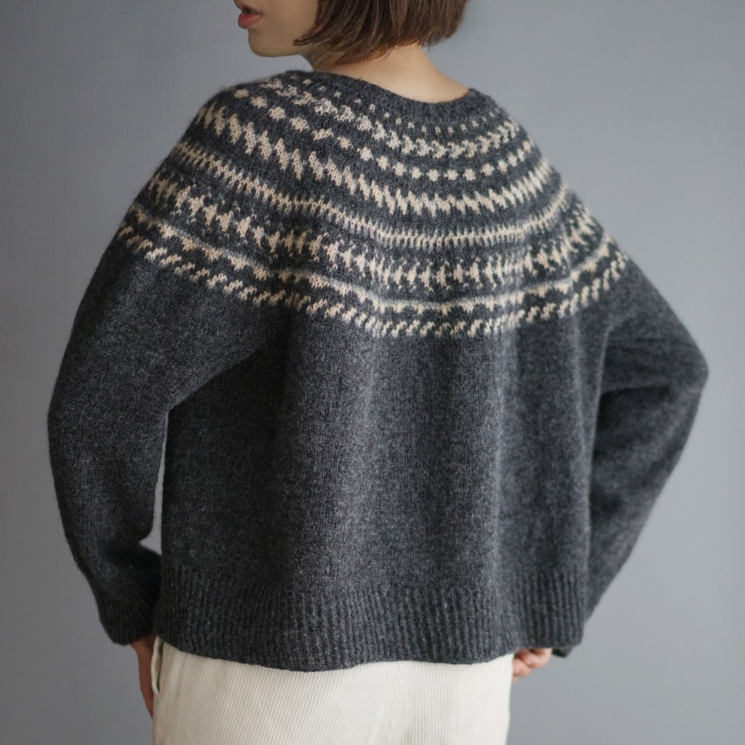 Noriko Ichikawa - Amikomi Yoke Sweater