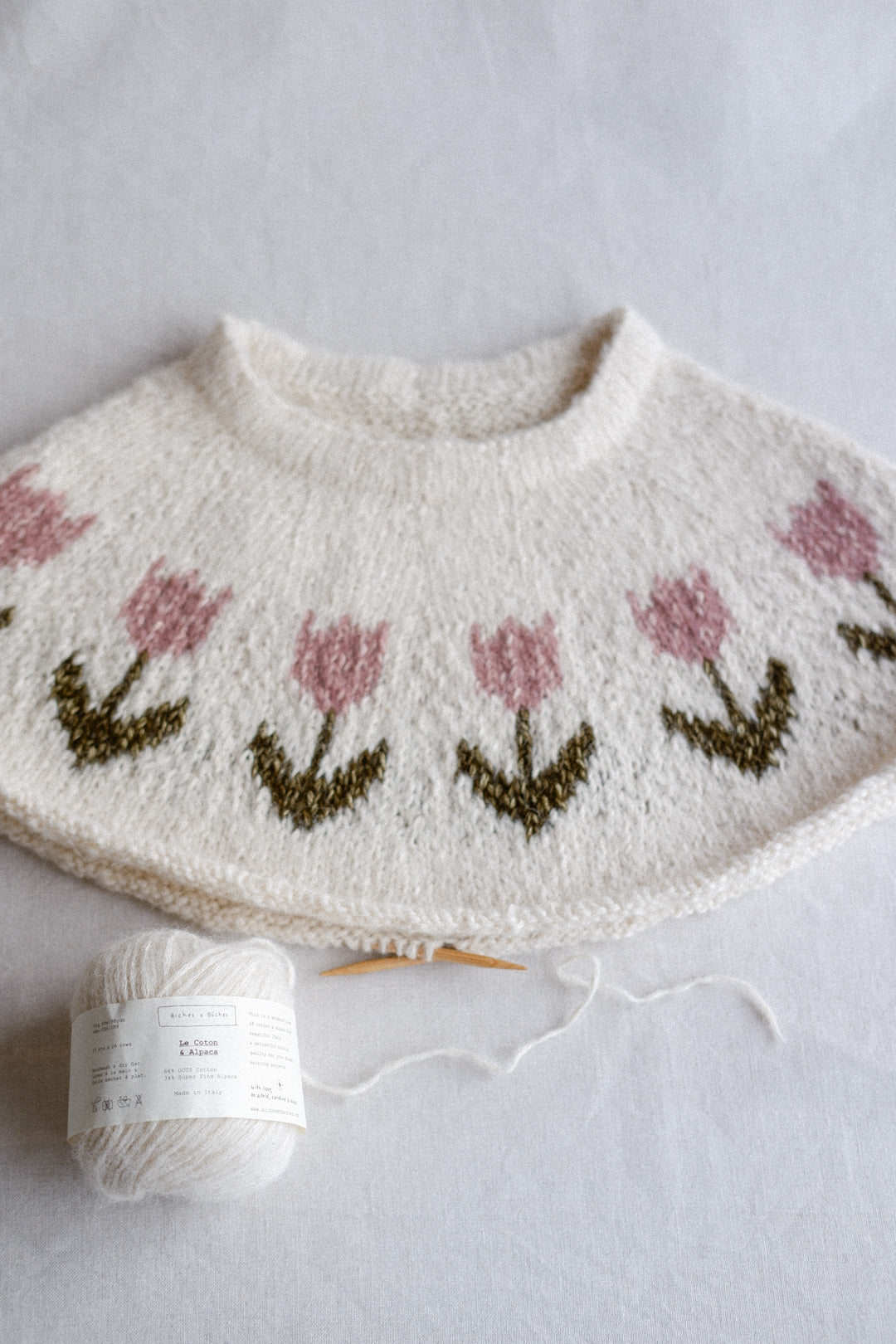 Winter Bulbs Sweater by Laura - Mimosa Cafe Lanar