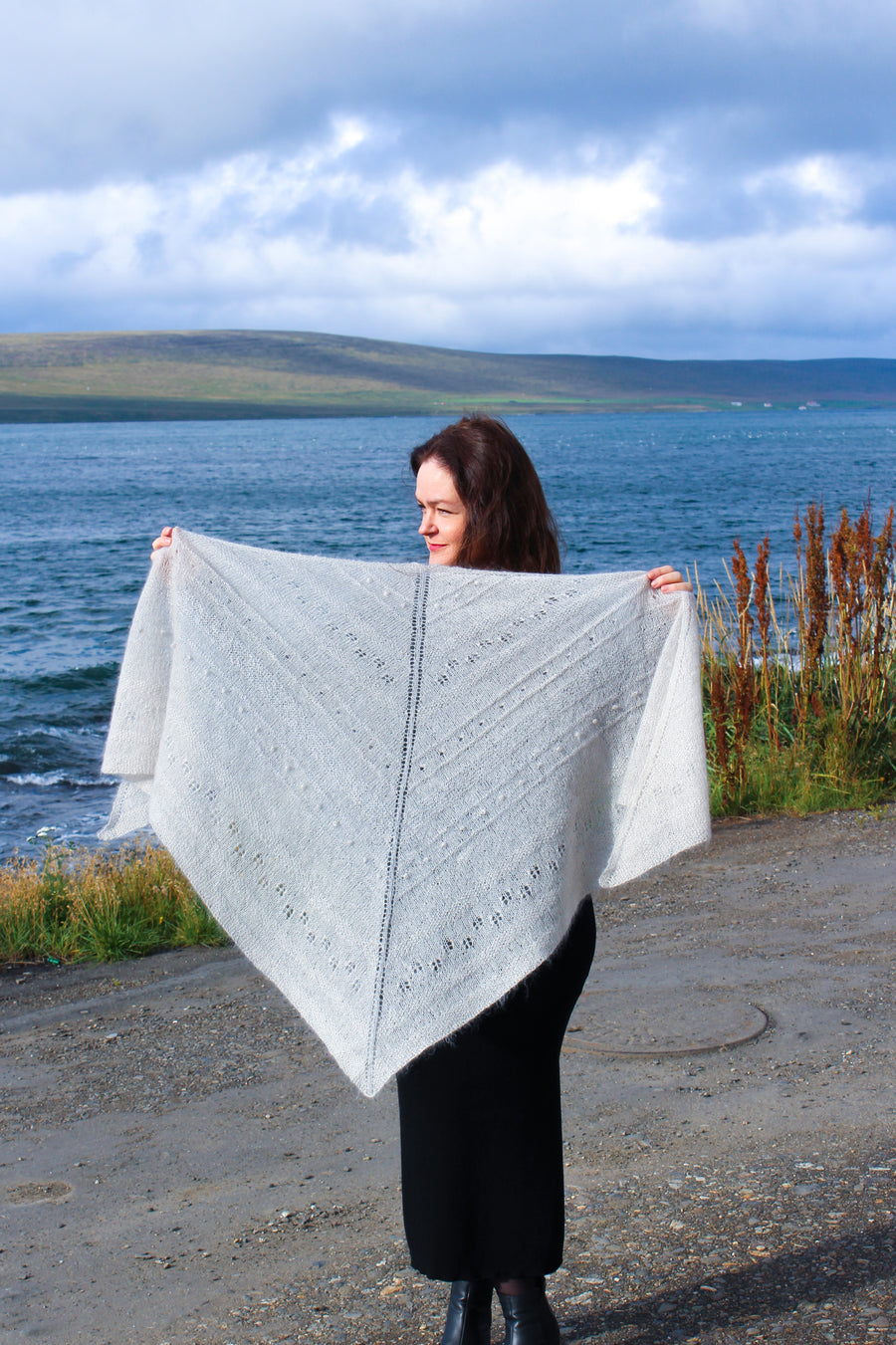 Sandra Granquist - The Heima er best mohair edition shawl