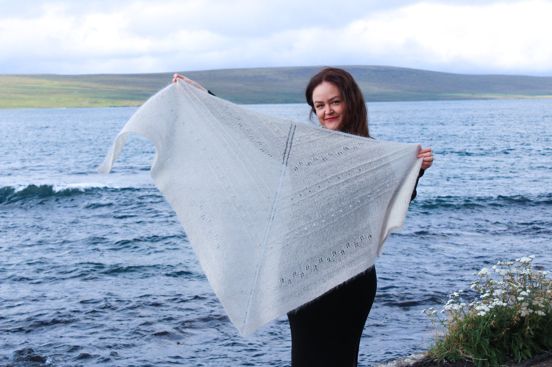 Sandra Granquist - The Heima er best mohair edition shawl