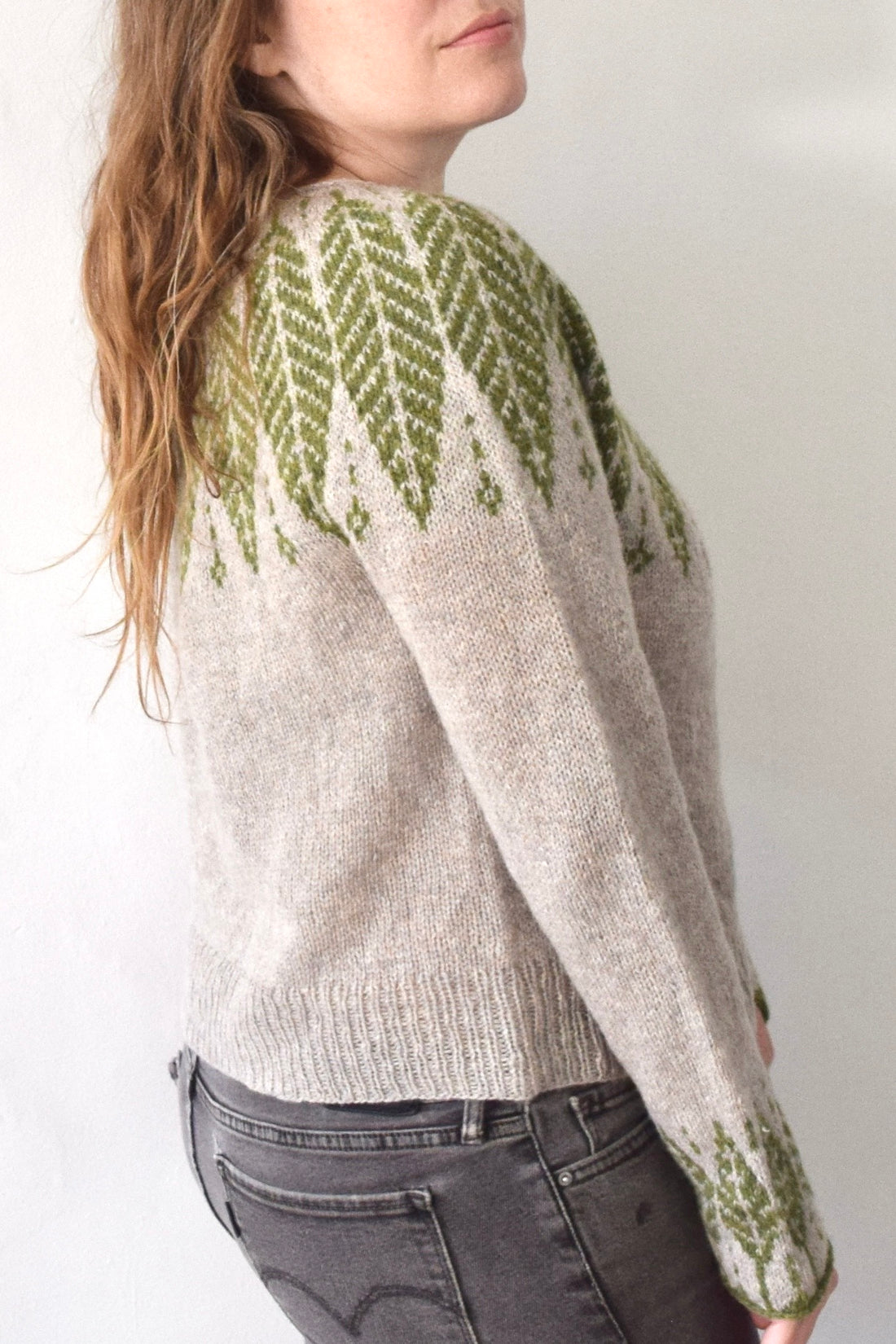 Greenleaf Sweater by Jennifer Steingass