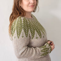 Greenleaf Sweater by Jennifer Steingass