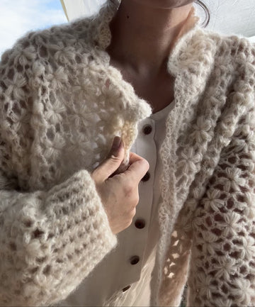 My Blooming Garden Cardigan by Hannah Kim