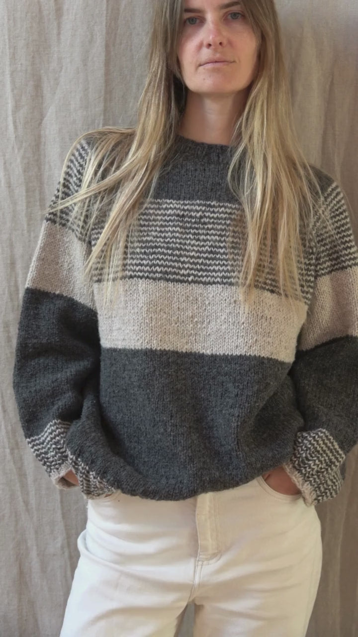 Amalie Sweater - pdf Pattern in Italian