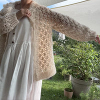 My Blooming Garden Cardigan by Hannah Kim