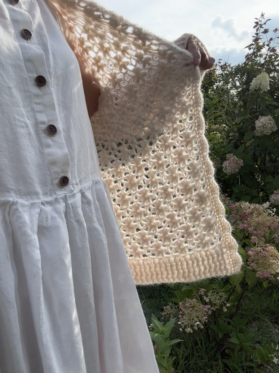 My Blooming Garden Cardigan by Hannah Kim