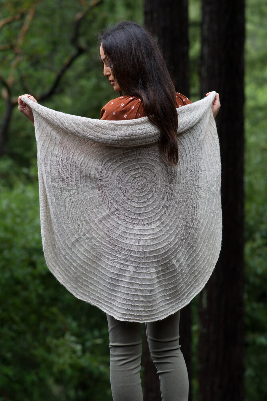 growth ring shawl by ashley yousling
