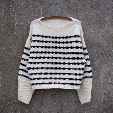 Anne Ventzel - The Sailor sweater kit de laine