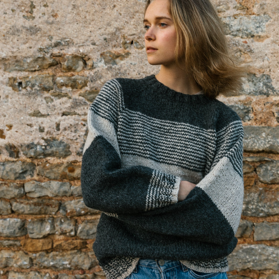 Biches & Bûches Amalie Sweater kit tricot