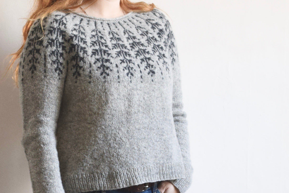 Jennifer Steingass - The Norwood sweater wool bundle