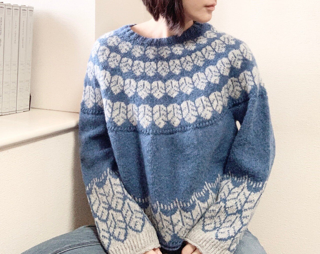 the shoebill_sweater by Tomomi Yoshimoto