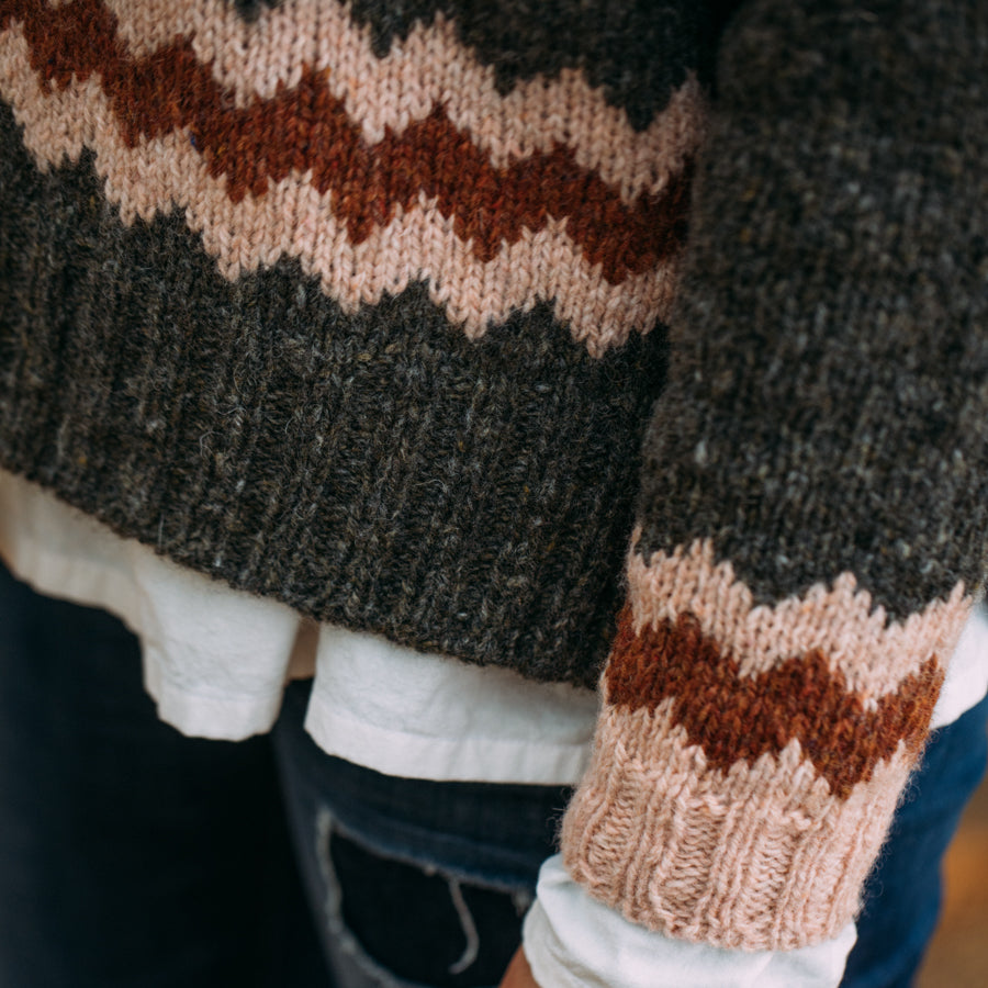Andrea Mowry - The Zig Sweater wool bundle
